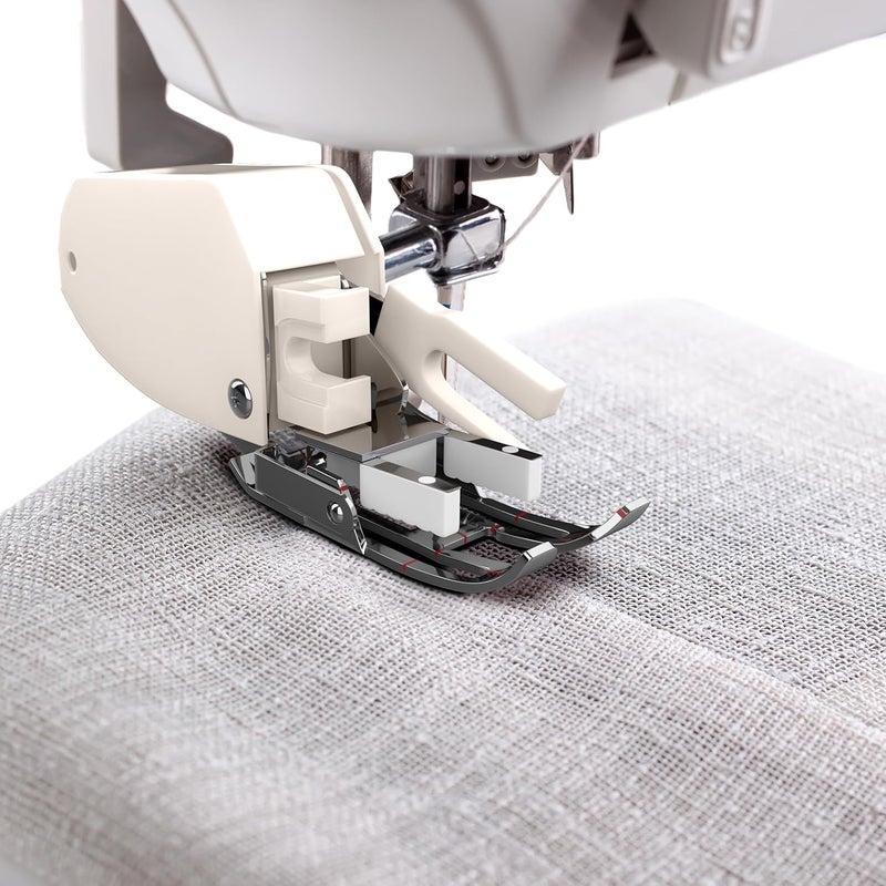 Sewphee Open Toe Walking Foot with Guide – Compatible with Brother Sewing Machine, 7mm Low Shank Attachment, Bonus 1/4 Inch Quilting Foot - Image 4